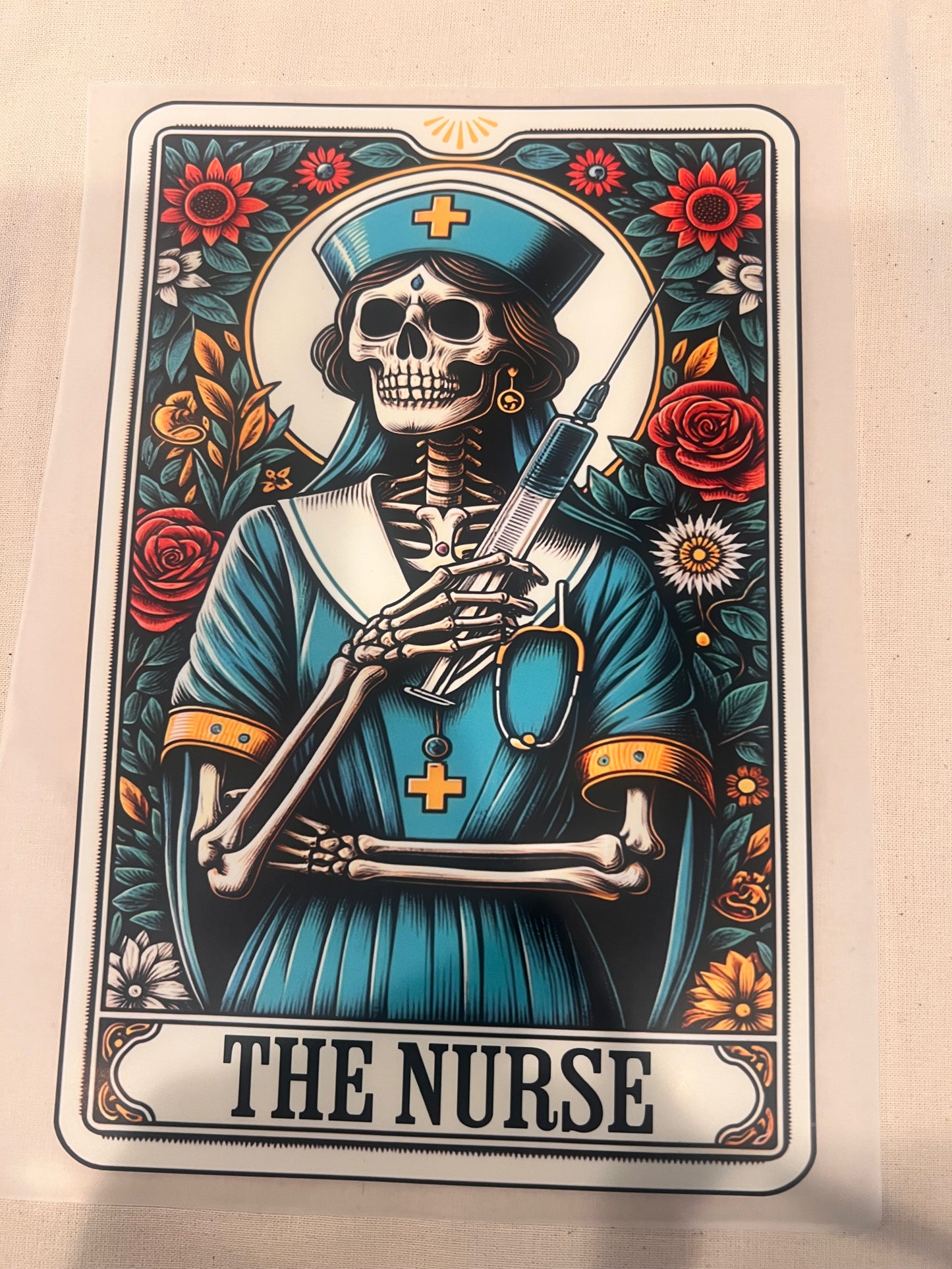 Tarot Card Canvas Bag