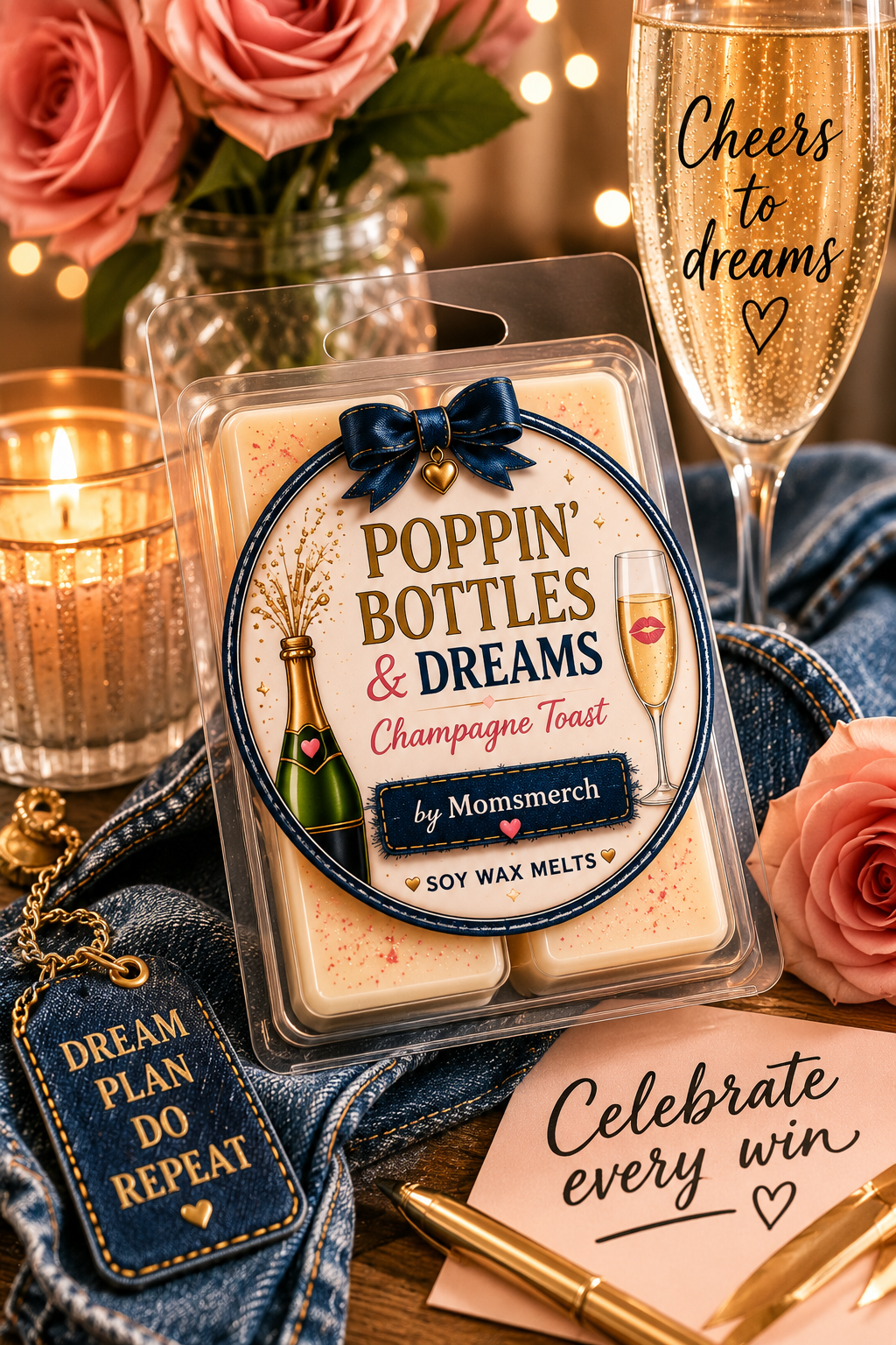 Poppin’ Bottles & Dreams Wax Melt