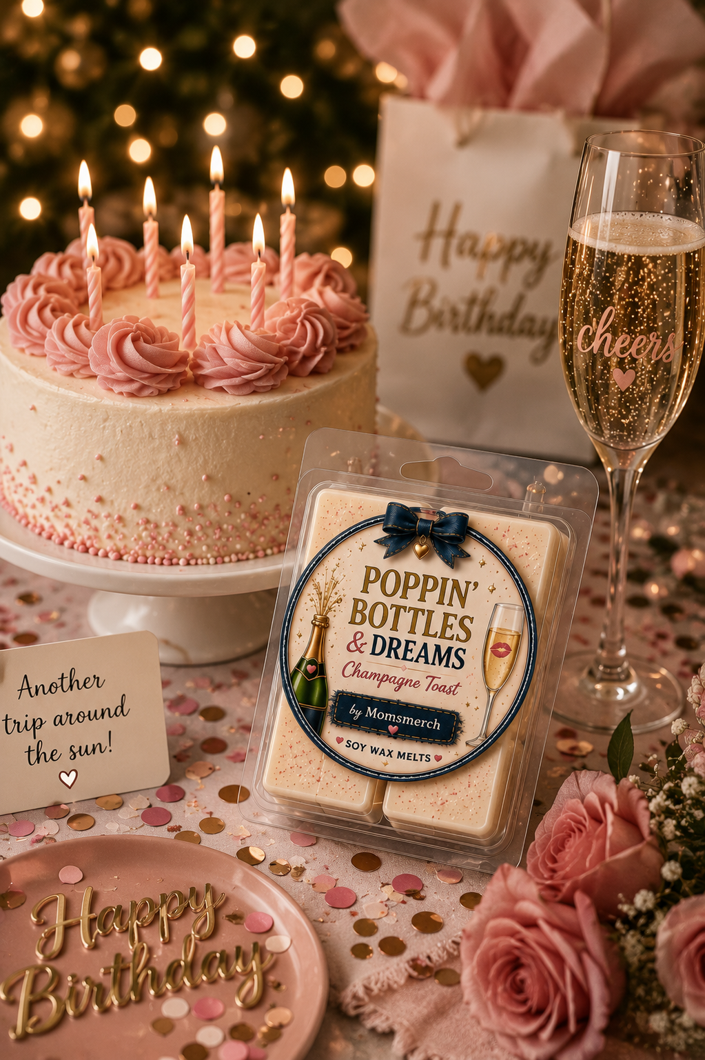 Poppin’ Bottles & Dreams Wax Melt