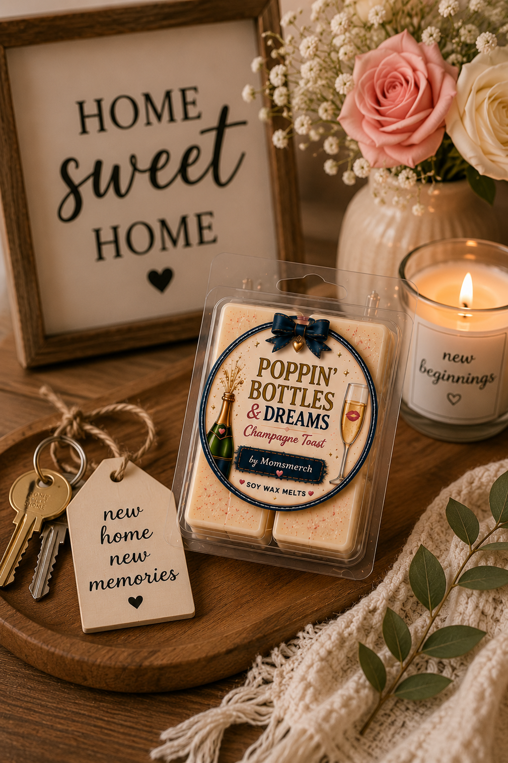 Poppin’ Bottles & Dreams Wax Melt