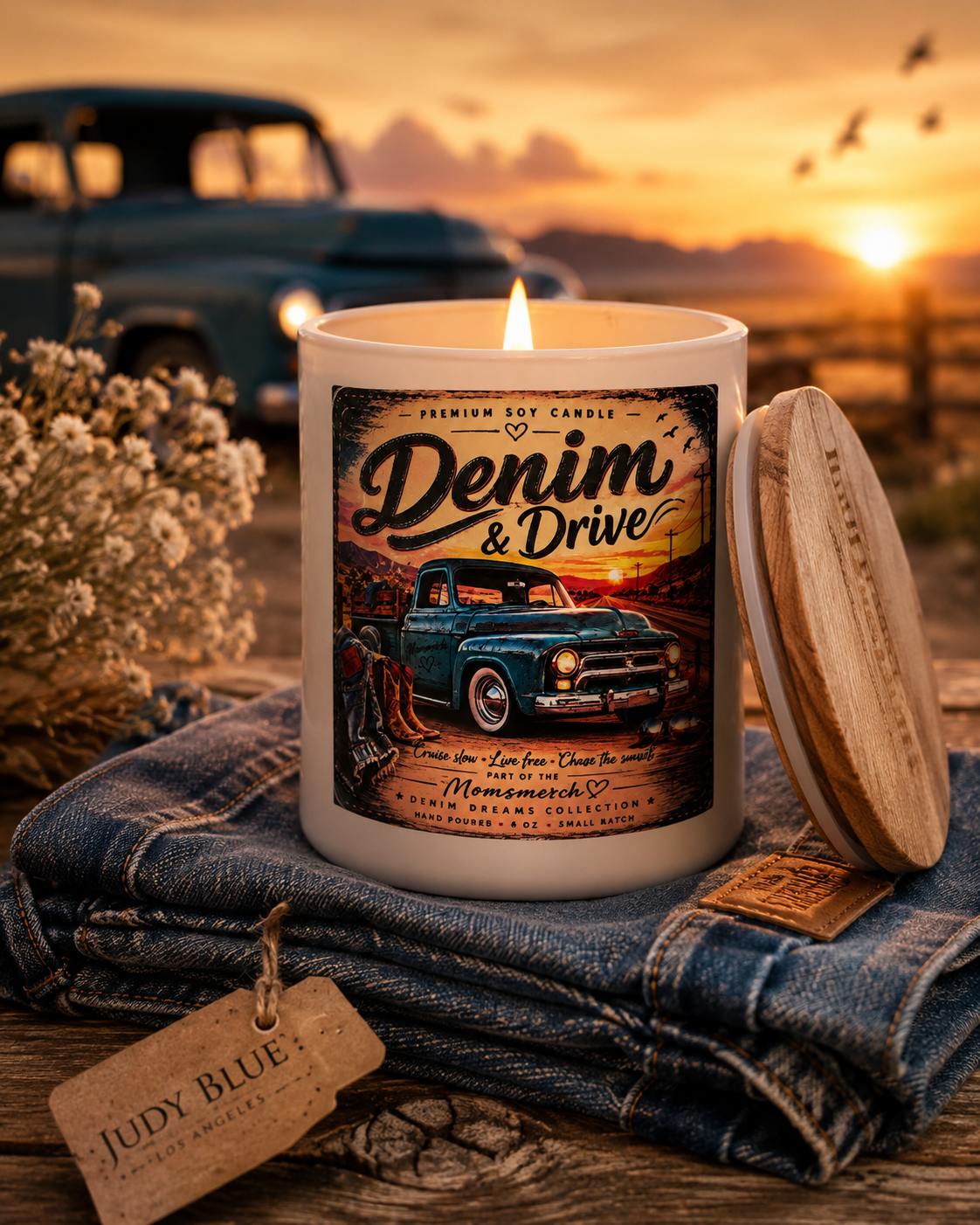 Denim & Drive Candle