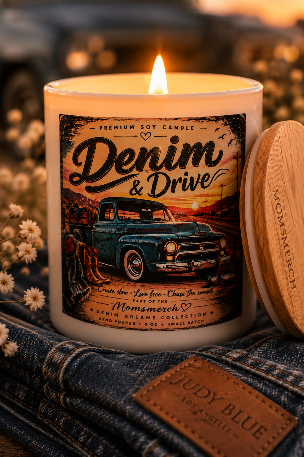 Denim & Drive Candle