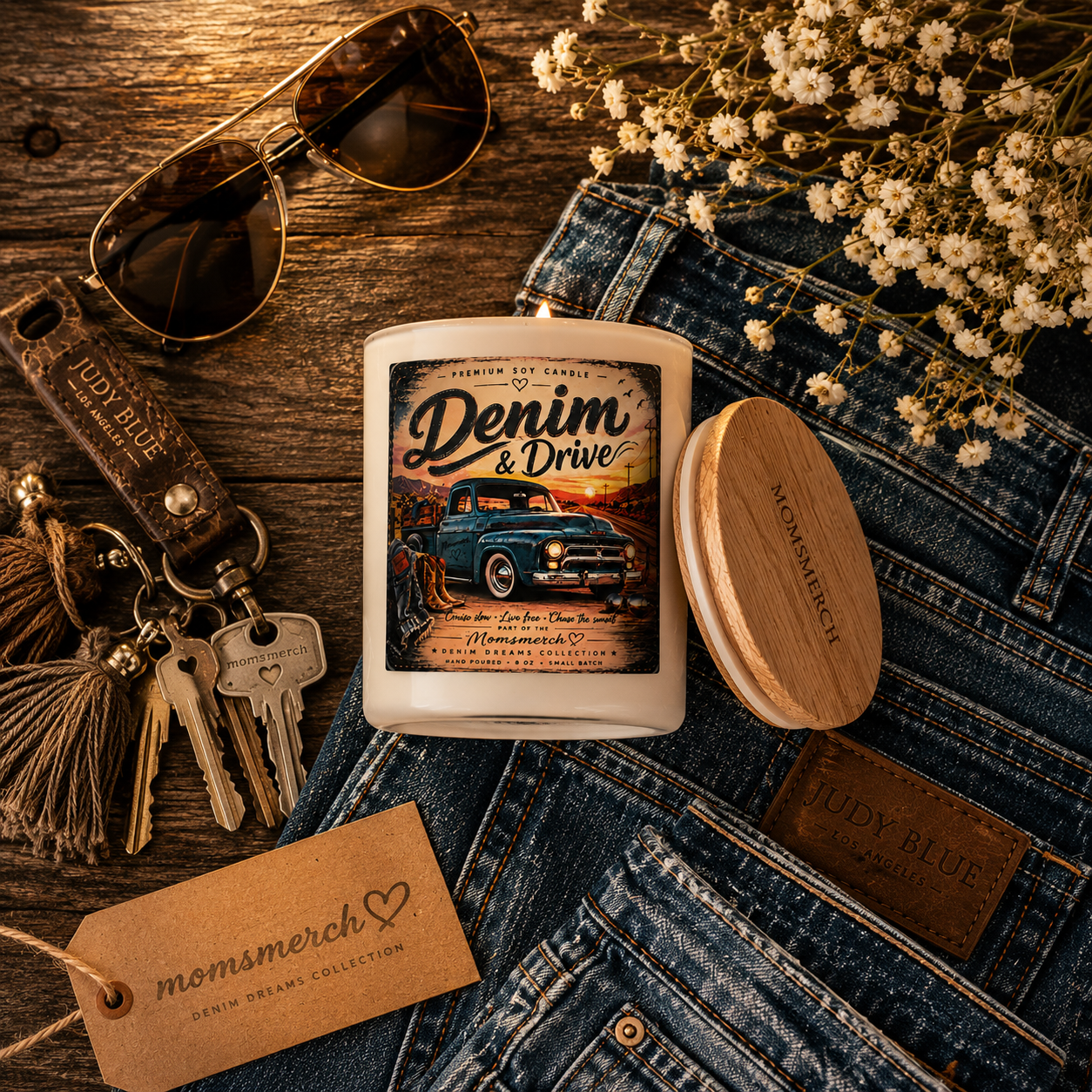 Denim & Drive Candle