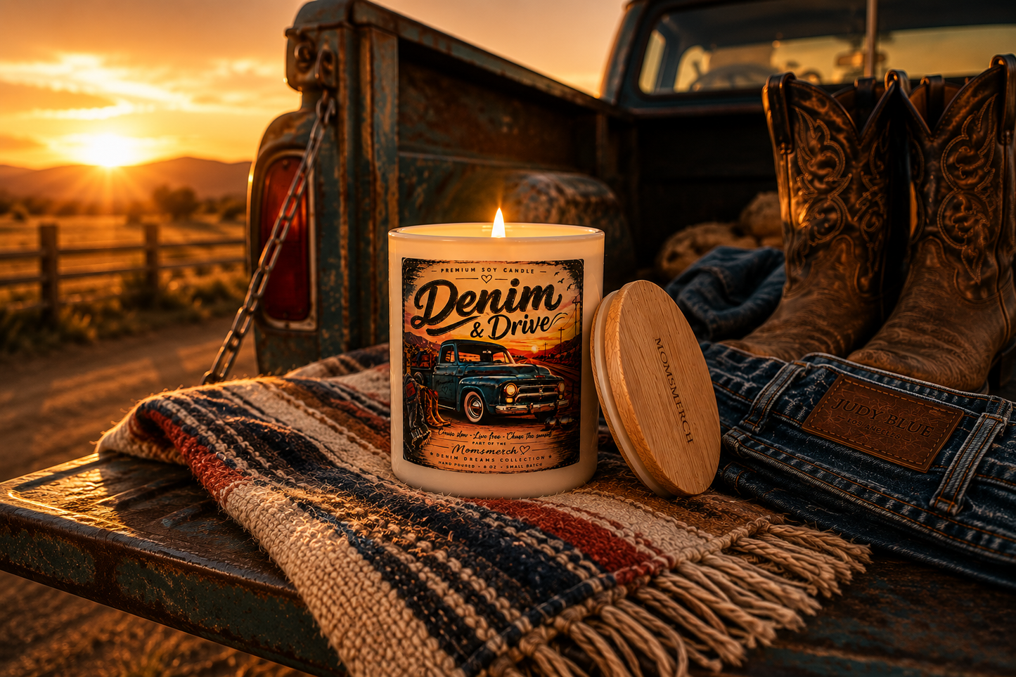 Denim & Drive Candle