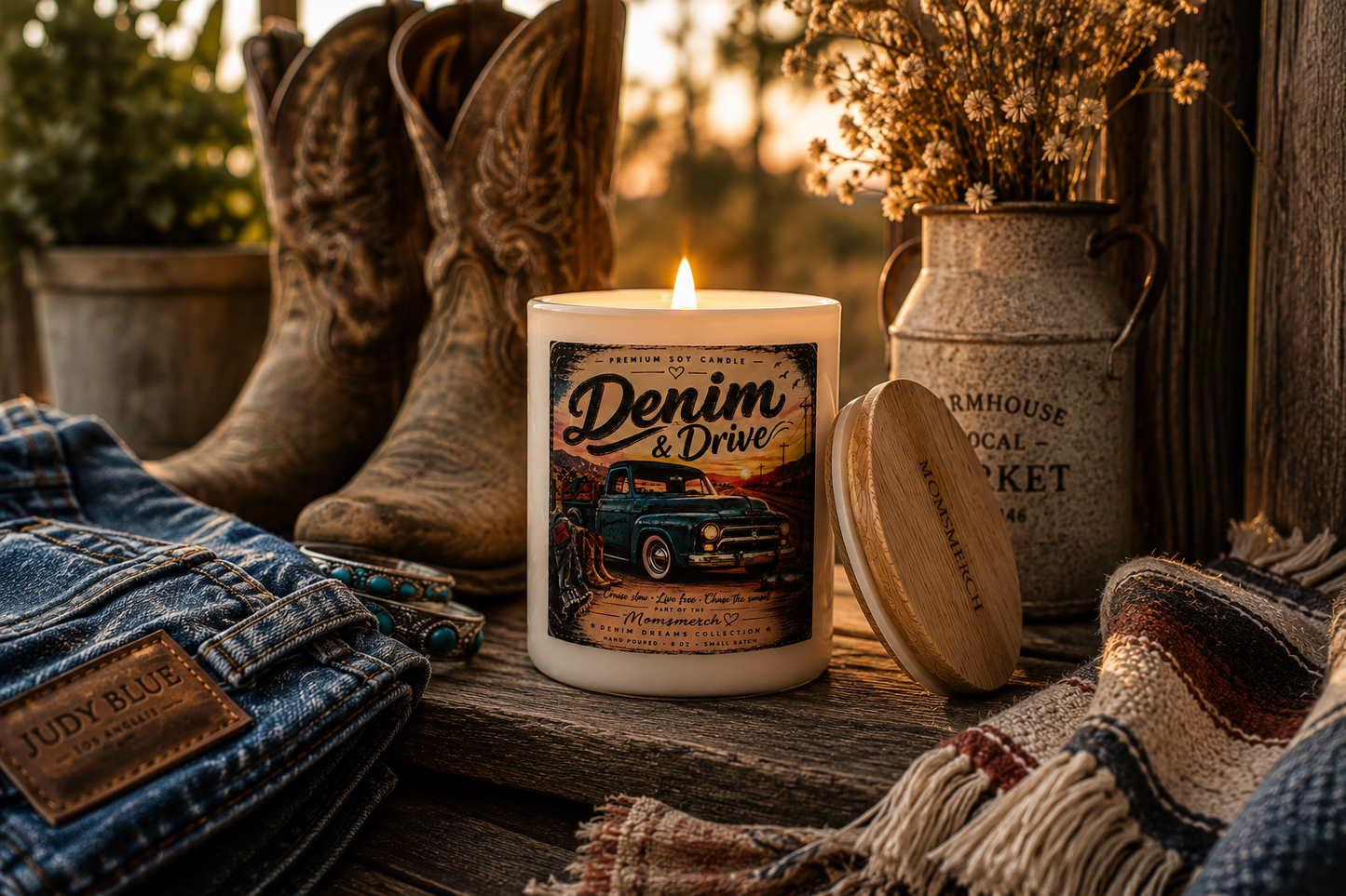 Denim & Drive Candle