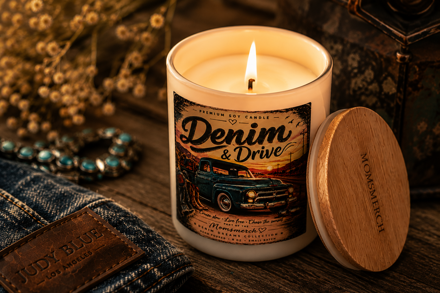 Denim & Drive Candle