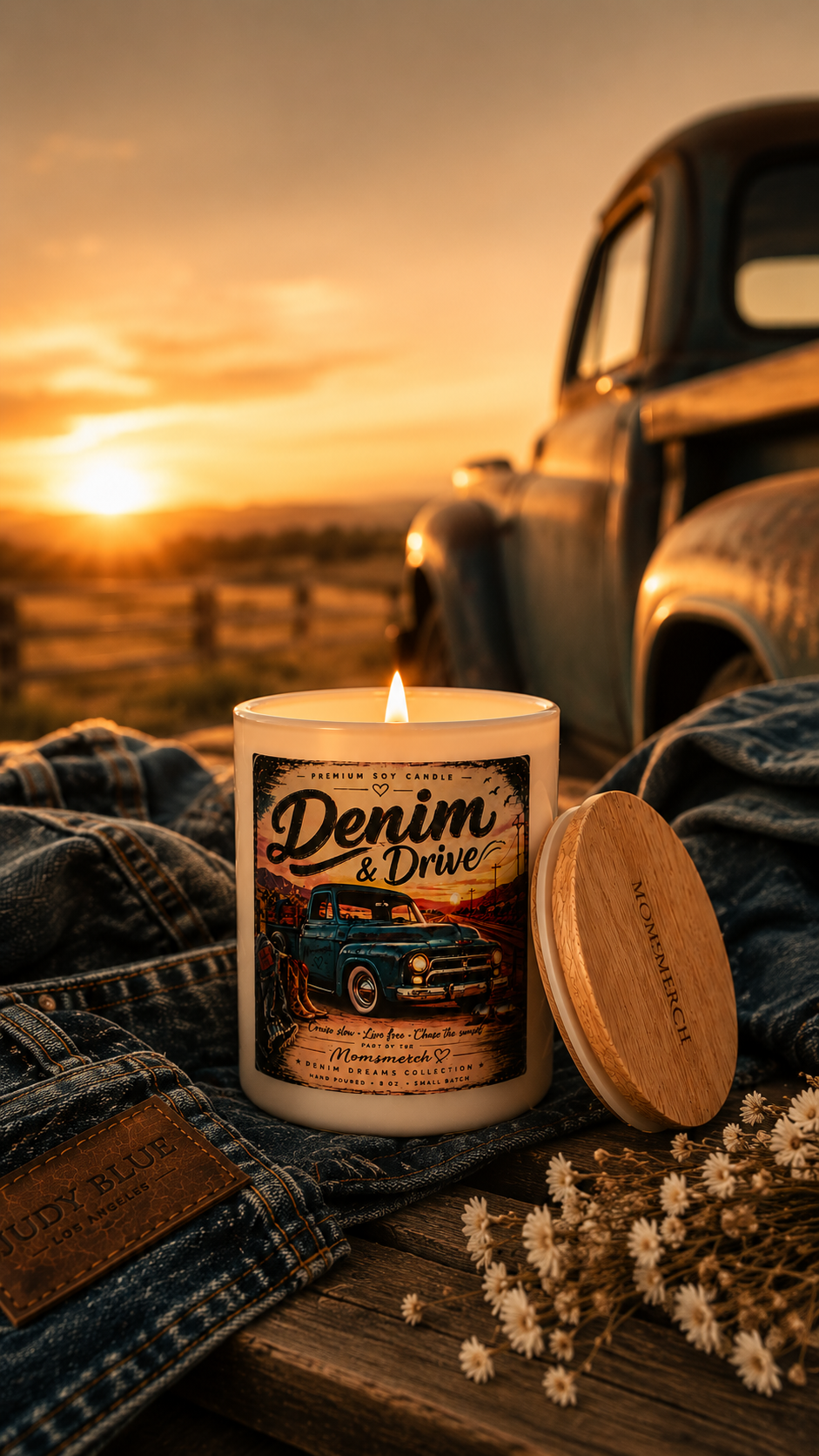 Denim & Drive Candle