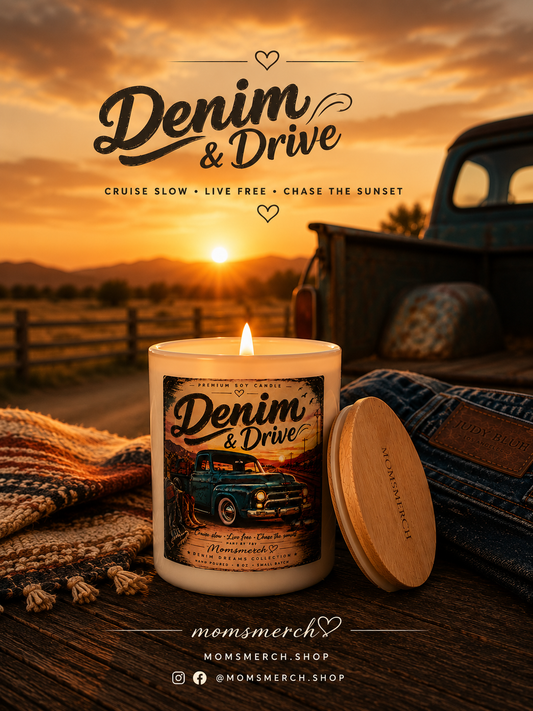 Denim & Drive Candle
